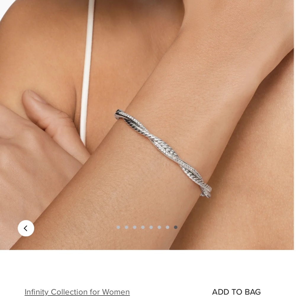 Petite Infinity Bracelet - Picture 2 of 9